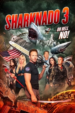 Sharknado 3 Oh Hell No (2015) 100mb Hindi Dual Audio movie Hevc BRRip Download